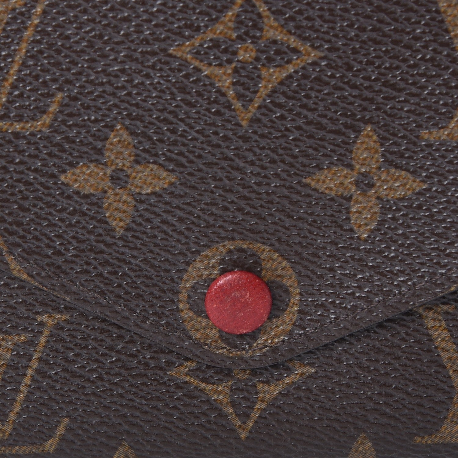 Louis Vuitton Monogram Josephine Wallet Red 8 of 9