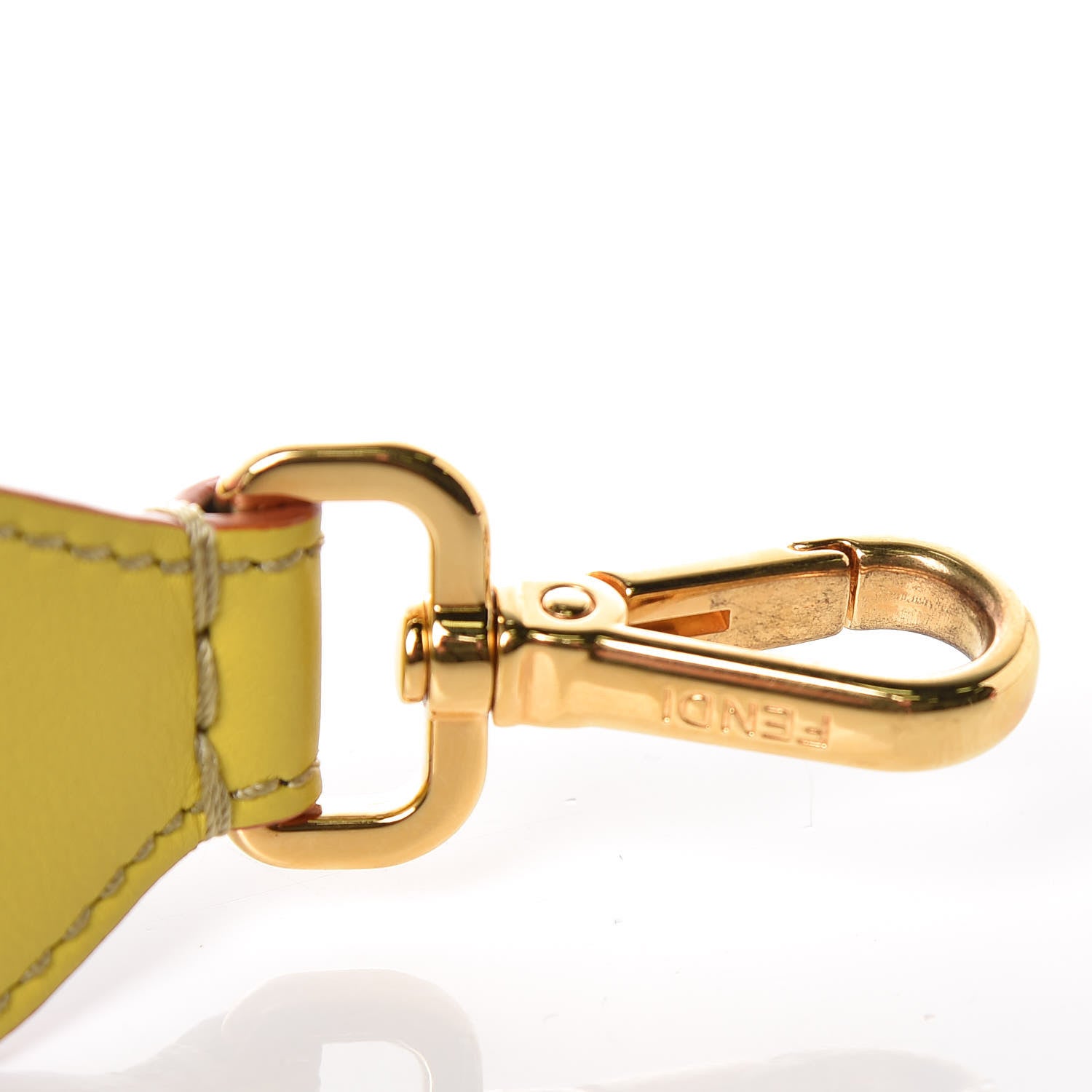 Fendi Vitello Dolce Bi-Color Strap You Cedro Blue Notte 6 of 6