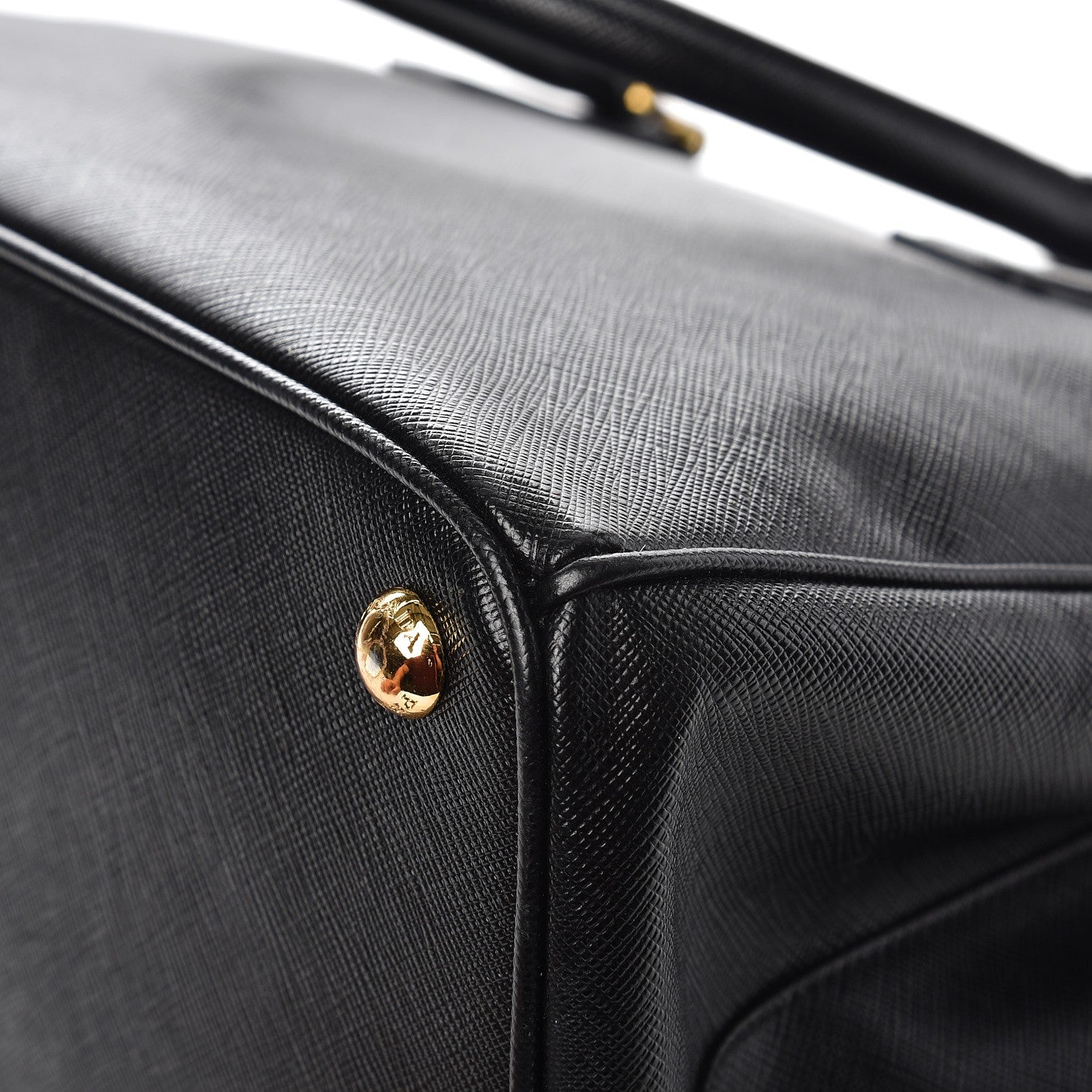 Prada Saffiano Medium Galleria Double Zip Tote Black 13 of 15