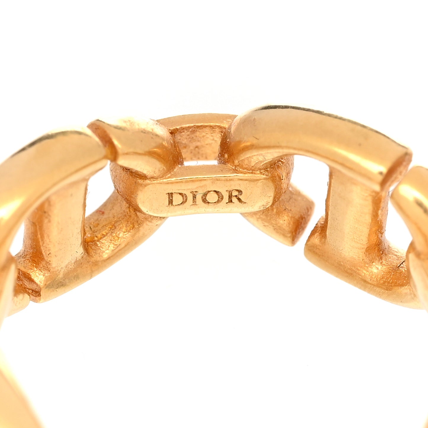 Metal CD Navy Ring M Gold