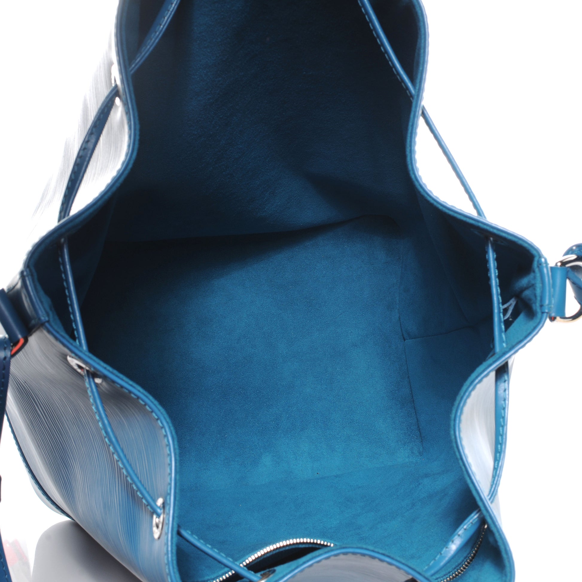 Louis Vuitton Epi Noe NM Cyan 5 of 8
