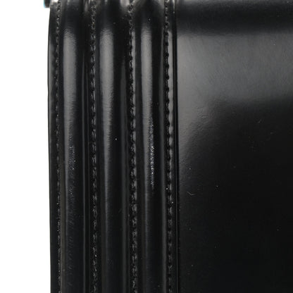 Chanel Glazed Calfskin Medium Boy Flap Black 11 of 12