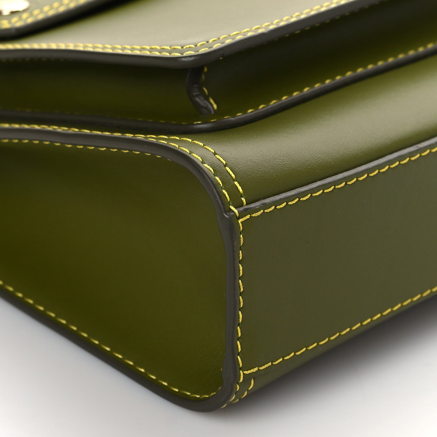 Burberry Smooth Calfskin Mini Pocket Bag Juniper Green 9 of 10