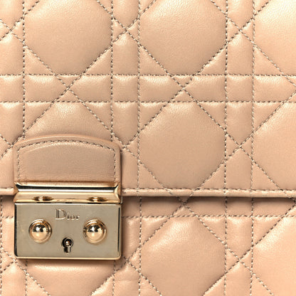 Christian Dior Lambskin Cannage Miss Dior Promenade Pouch Beige 9 of 11