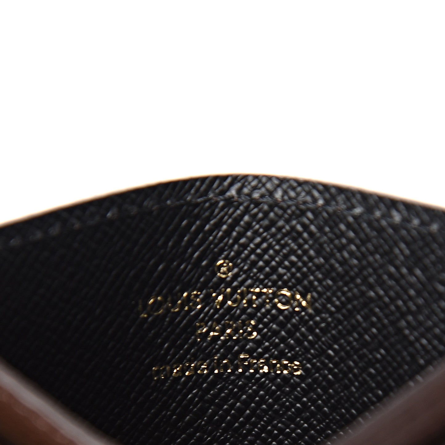 Reverse Monogram Card Holder