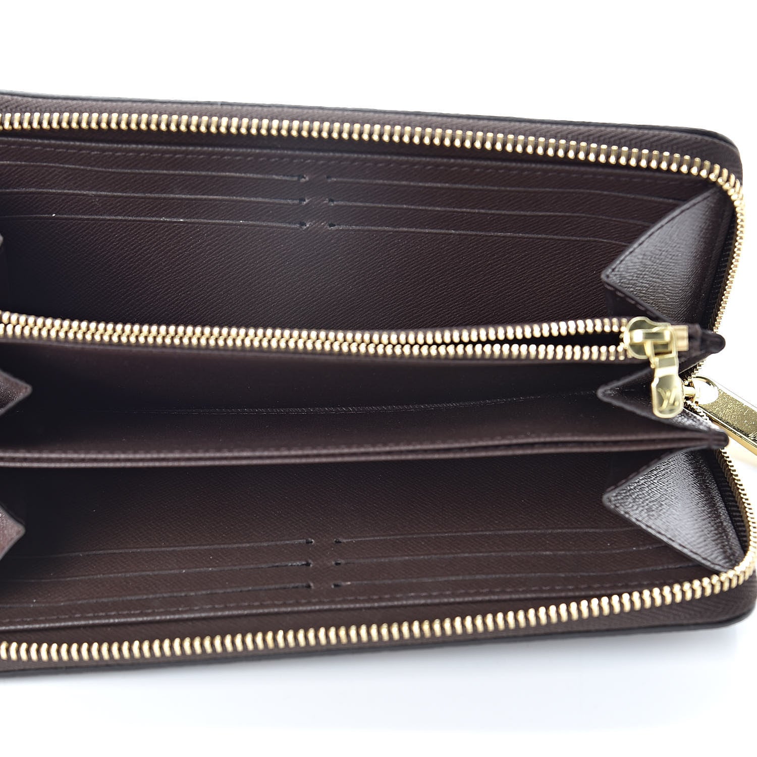 Louis Vuitton Damier Ebene Zippy Wallet 5 of 8