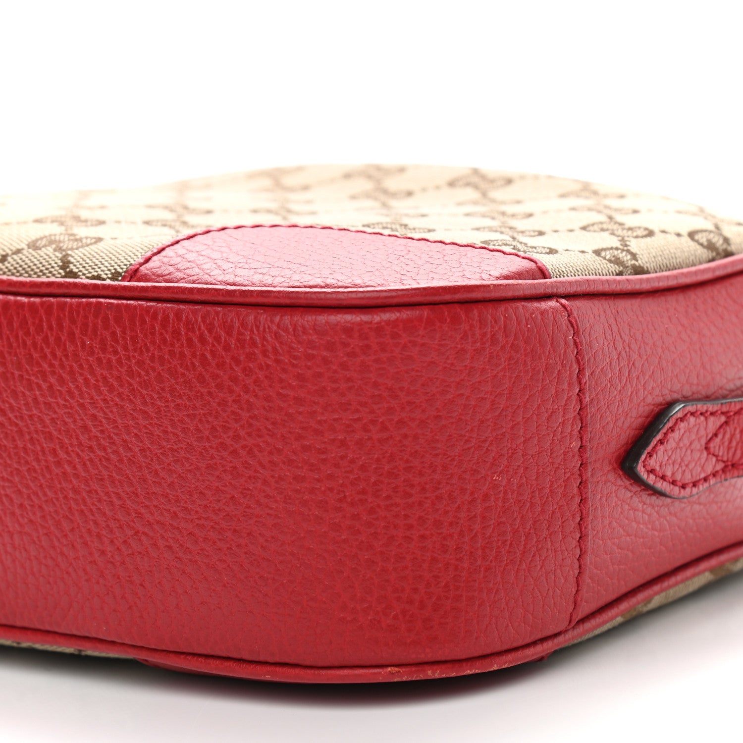 Gucci Monogram Mini Bree Messenger Bag Red 9 of 9