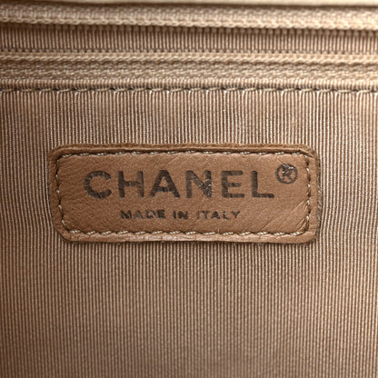 Chanel Caviar Quilted Petit Shopping Tote PST Light Beige 6 of 10