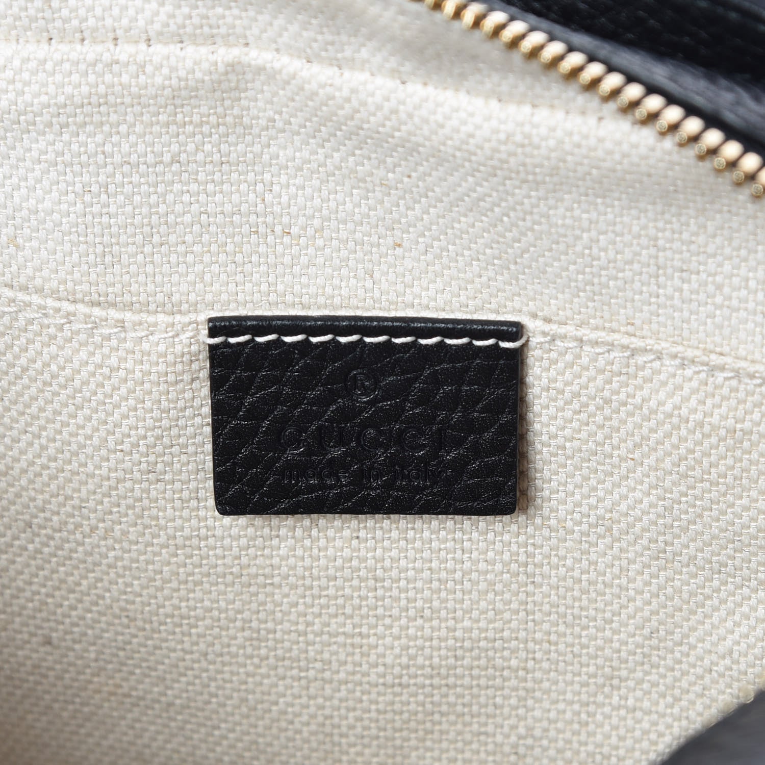 Gucci Pebbled Calfskin Small Soho Disco Bag Black 8 of 10