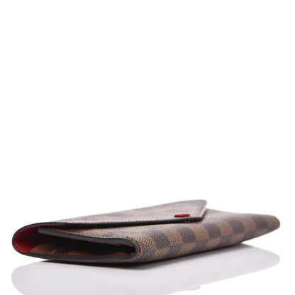 Louis Vuitton Damier Ebene Josephine Wallet Red 4 of 9