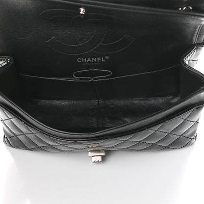 Chanel Patent Quilted 2.55 Reissue 226 Flap Black 4 of 9