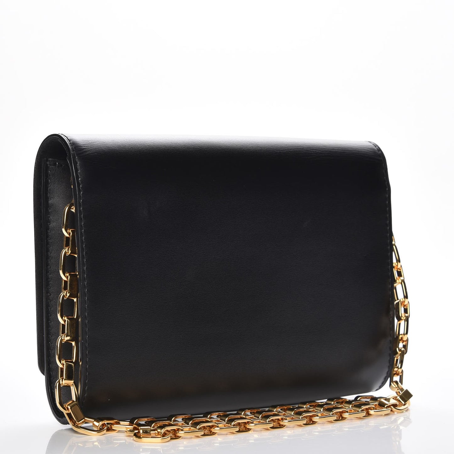 Calfskin Chain Louise GM Black