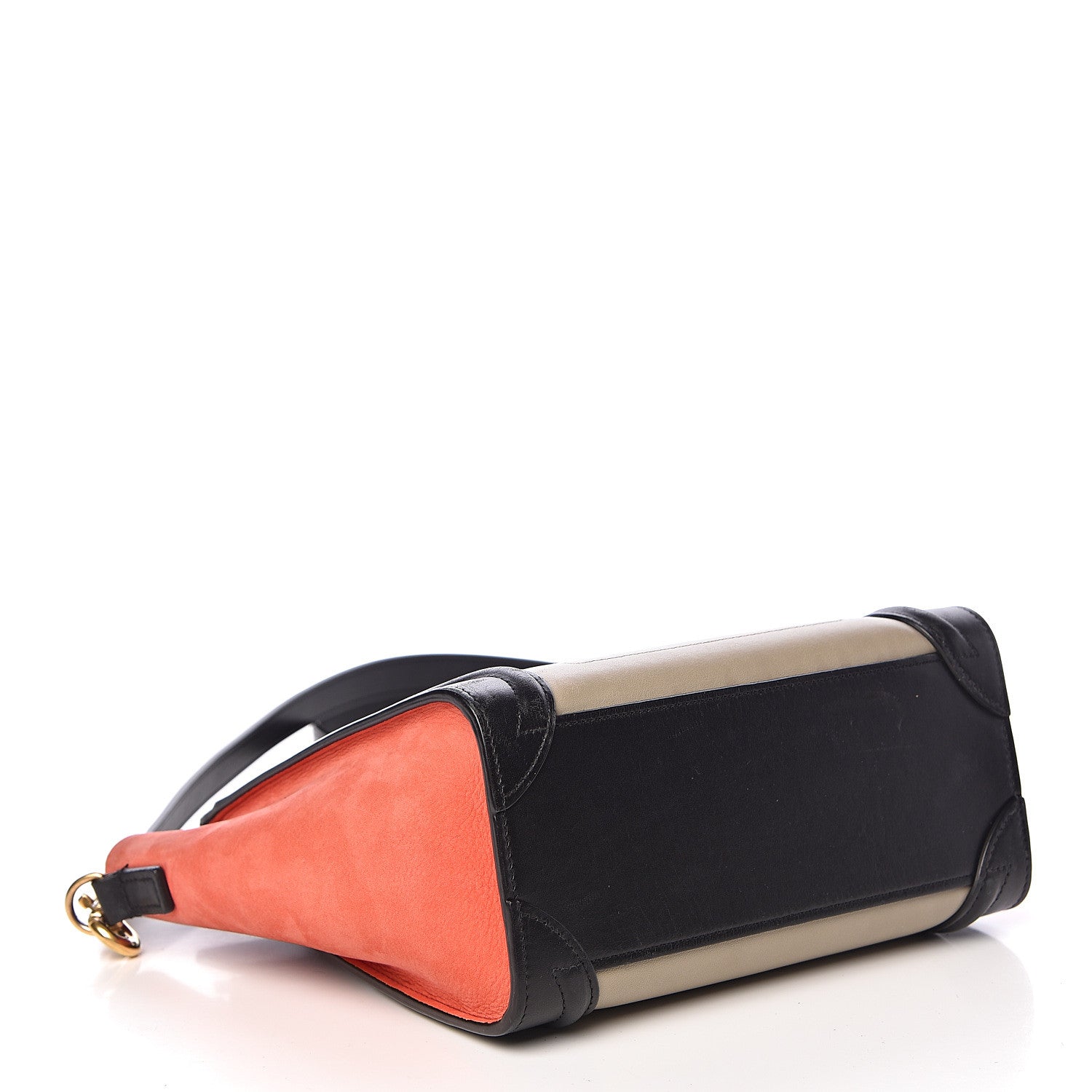 Celine Smooth Calfskin Nano Tri-Color Luggage Beige 4 of 16