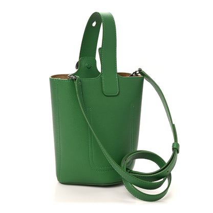 Loewe Soft Grained Calfskin Mini Pebble Bucket Bag Tropical 3 of 9