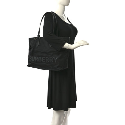 Burberry Nylon Logo Medium Ardwell Tote Black 2 of 10