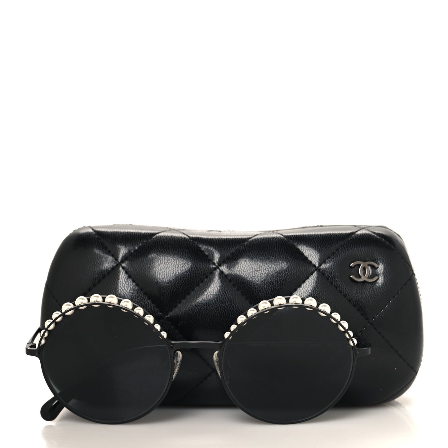 Pearl Round Sunglasses 4234-H Black