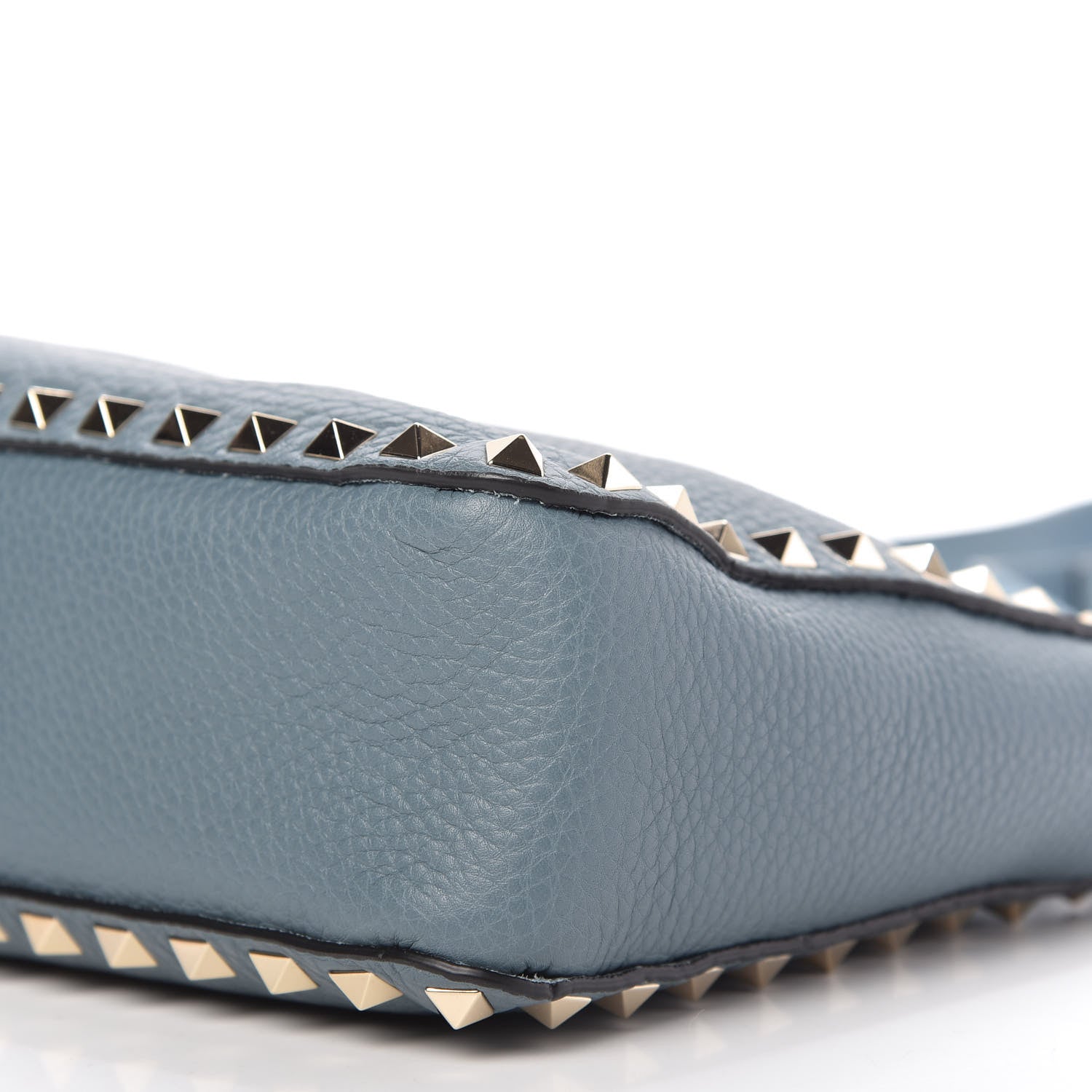 Valentino Garavani Pebbled Calfskin Mini Rockstud Flip-Lock Messenger Bag Amadeus 7 of 10