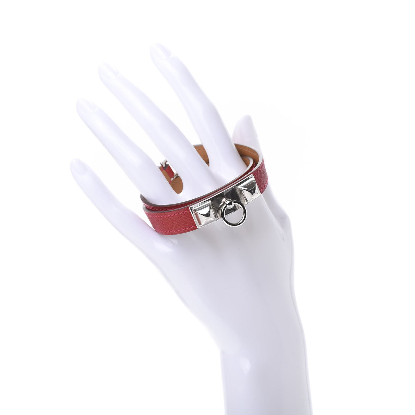 Epsom Rivale Double Tour Bracelet M Rouge Casaque