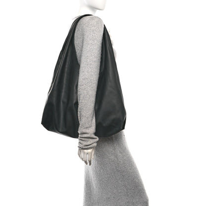 The Row Calfskin New Bindle Bag Black 2 of 10