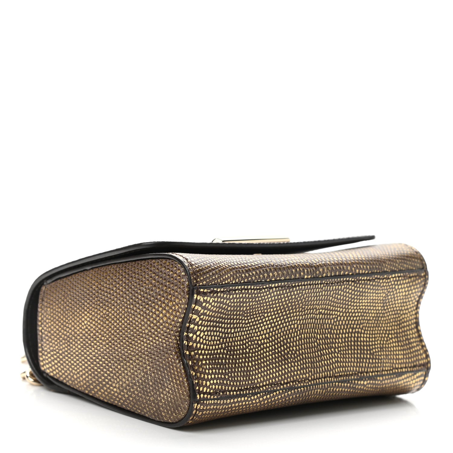 Louis Vuitton Lizard Twist Shoulder Bag Mini Gold 5 of 10