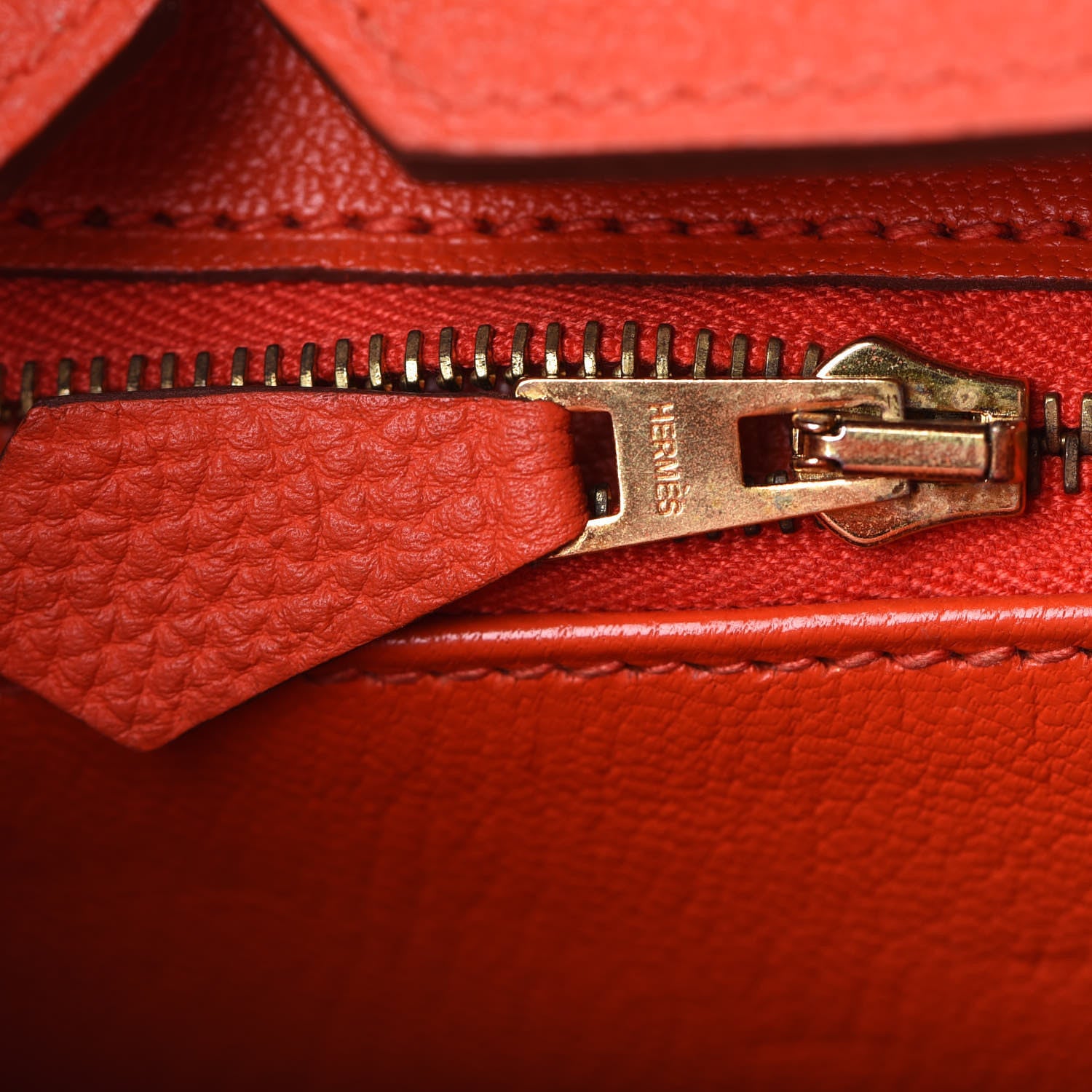 Hermes Togo Birkin 25 Rouge Tomate 25 of 37