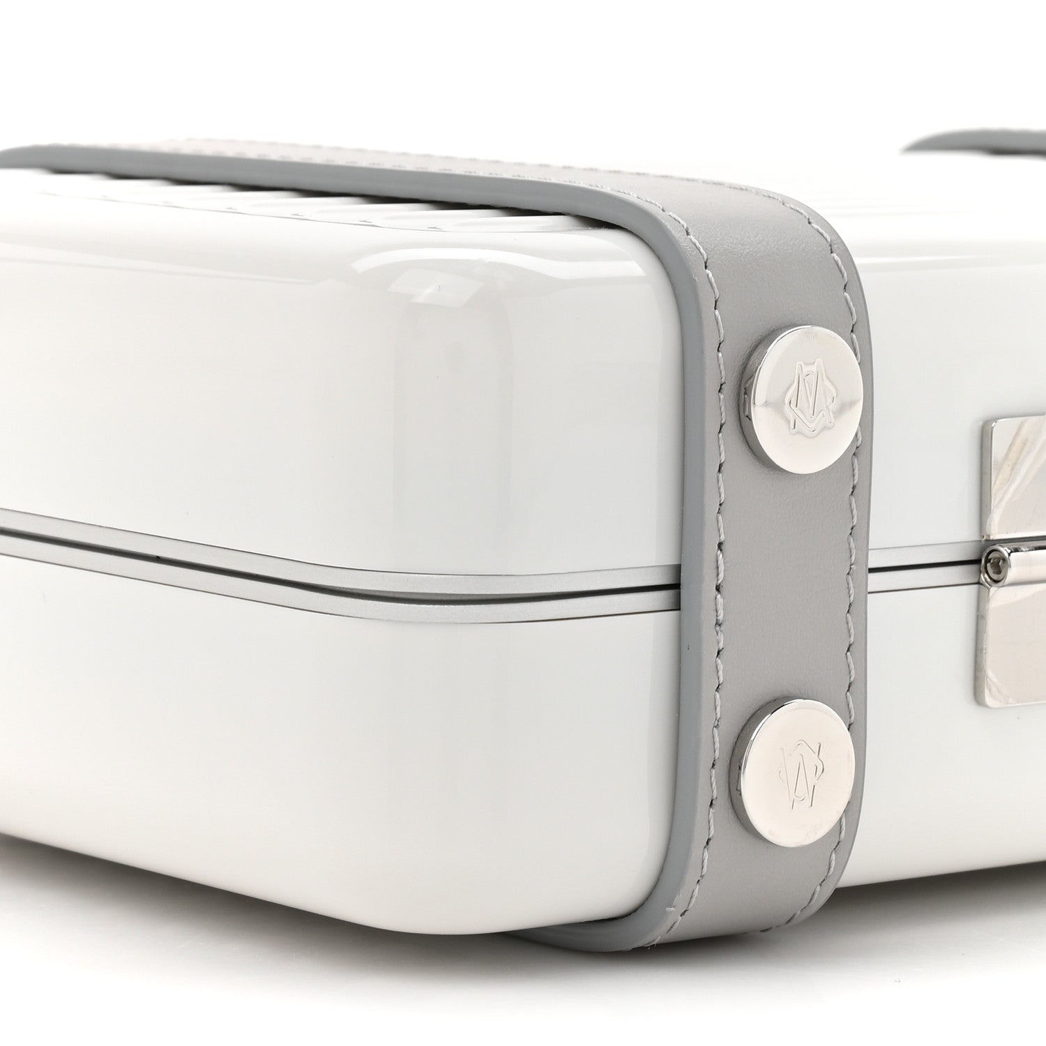 Rimowa Gloss Polycarbonate Personal Cross-Body Bag White Grey 10 of 11