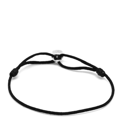 Louis Vuitton X UNICEF Sterling Silver Lockit Bracelet Black 2 of 4