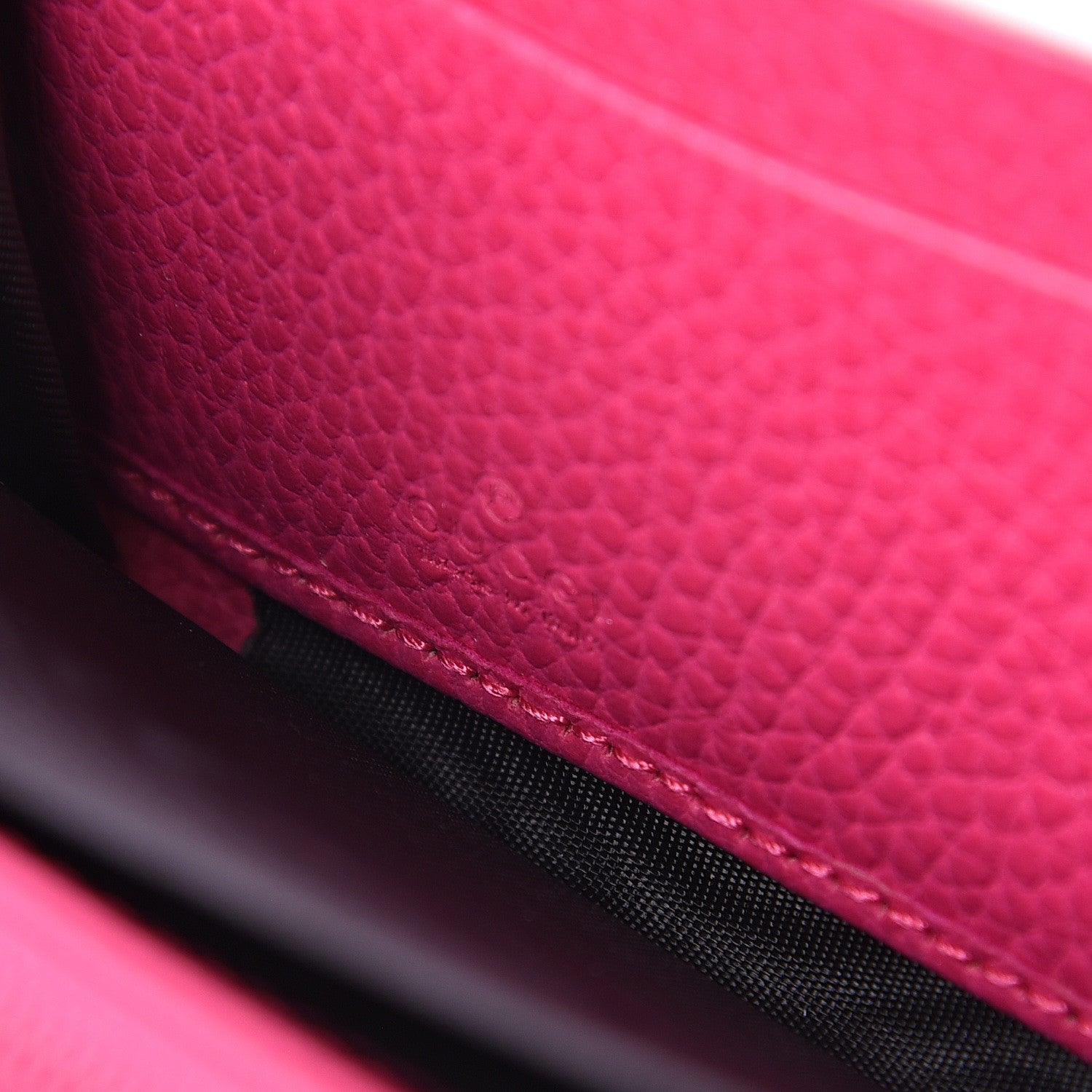 Gucci Dollar Calfskin GG Marmont Zip Around Wallet Box Pink 5 of 5