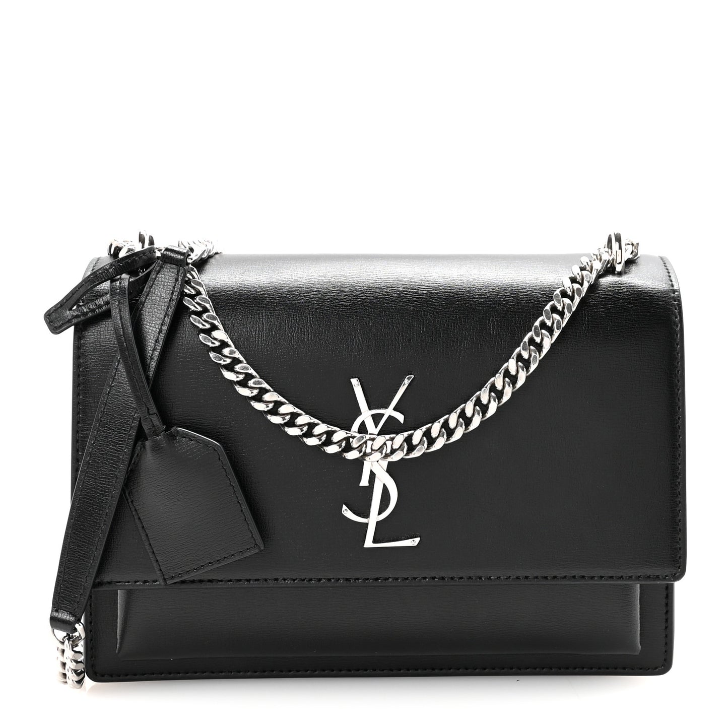 Calfskin Medium Monogram Sunset Black