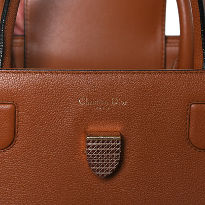 Christian Dior Grained Calfskin Medium Diorever Flap Brown 6 of 14