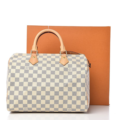 Louis Vuitton Damier Azur Speedy 30 11 of 11