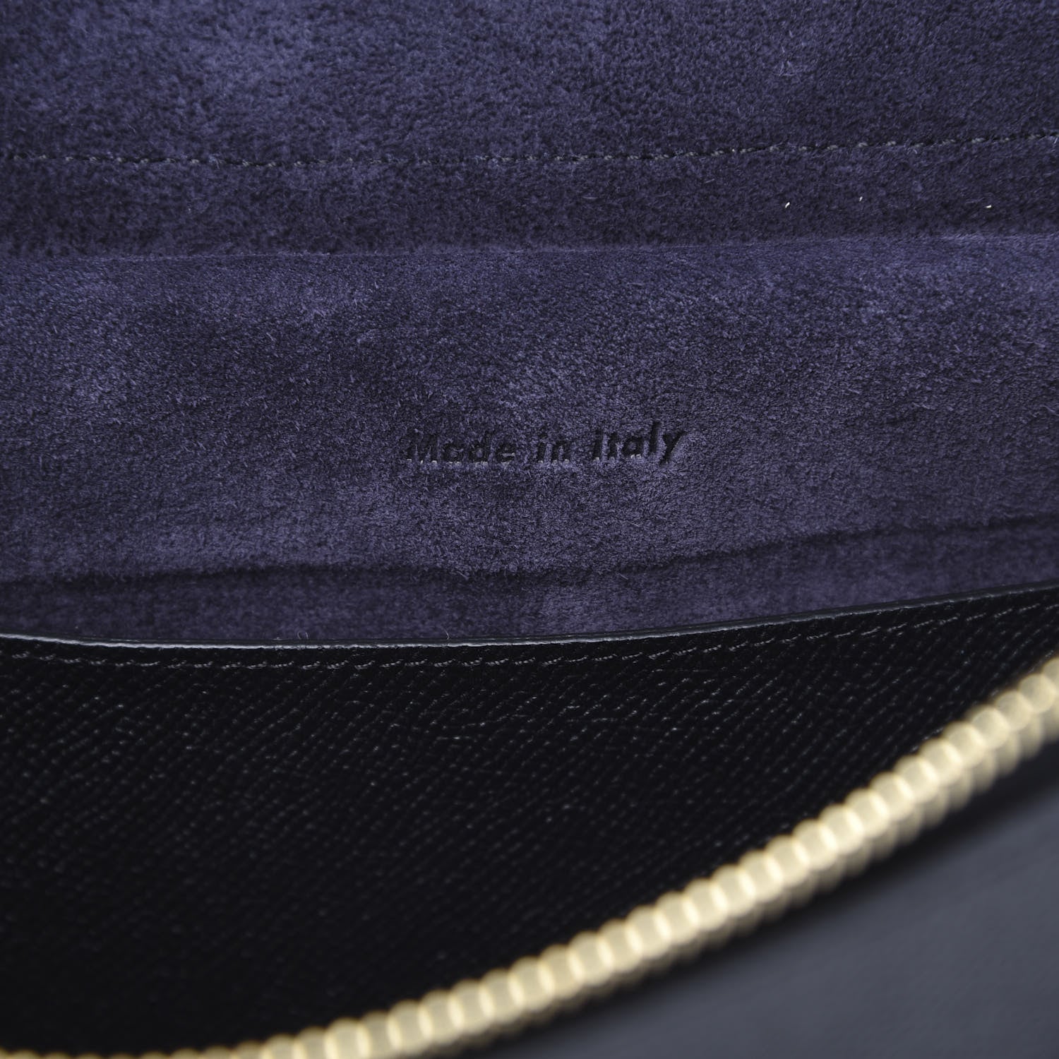 Celine Grained Calfskin Micro Belt Bag Black 6 of 9