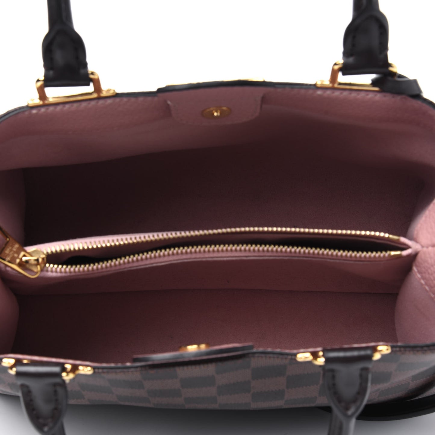 Damier Ebene Cuir Taurillon Brittany Magnolia