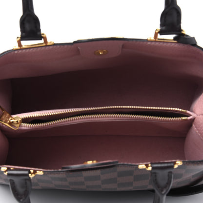 Louis Vuitton Damier Ebene Cuir Taurillon Brittany Magnolia 4 of 17