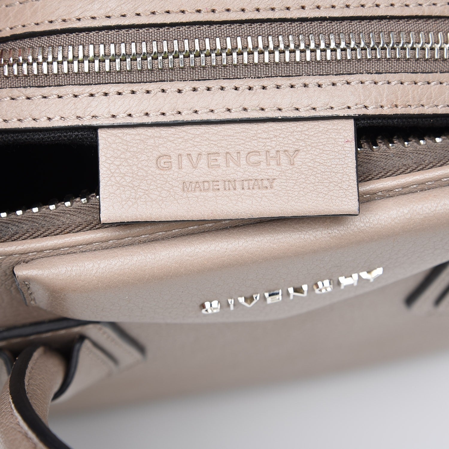 Givenchy Sugar Goatskin Small Antigona Mastic 6 of 9