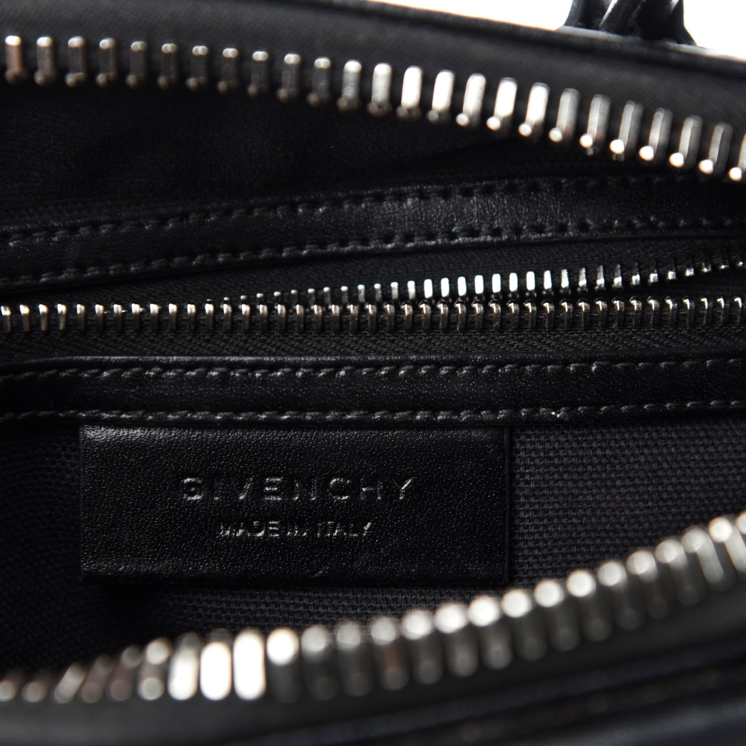 Givenchy Shiny Lord Calfskin Mini Antigona Black 9 of 11