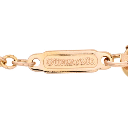 Tiffany 18K Rose Gold Diamond Atlas Bar Pierced Bracelet 3 of 3
