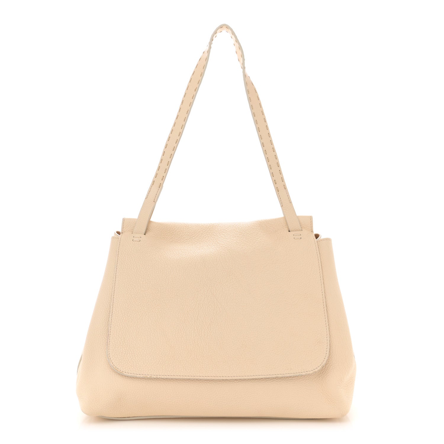 The Row Grained Calfskin Sidekick Beige 1 of 13