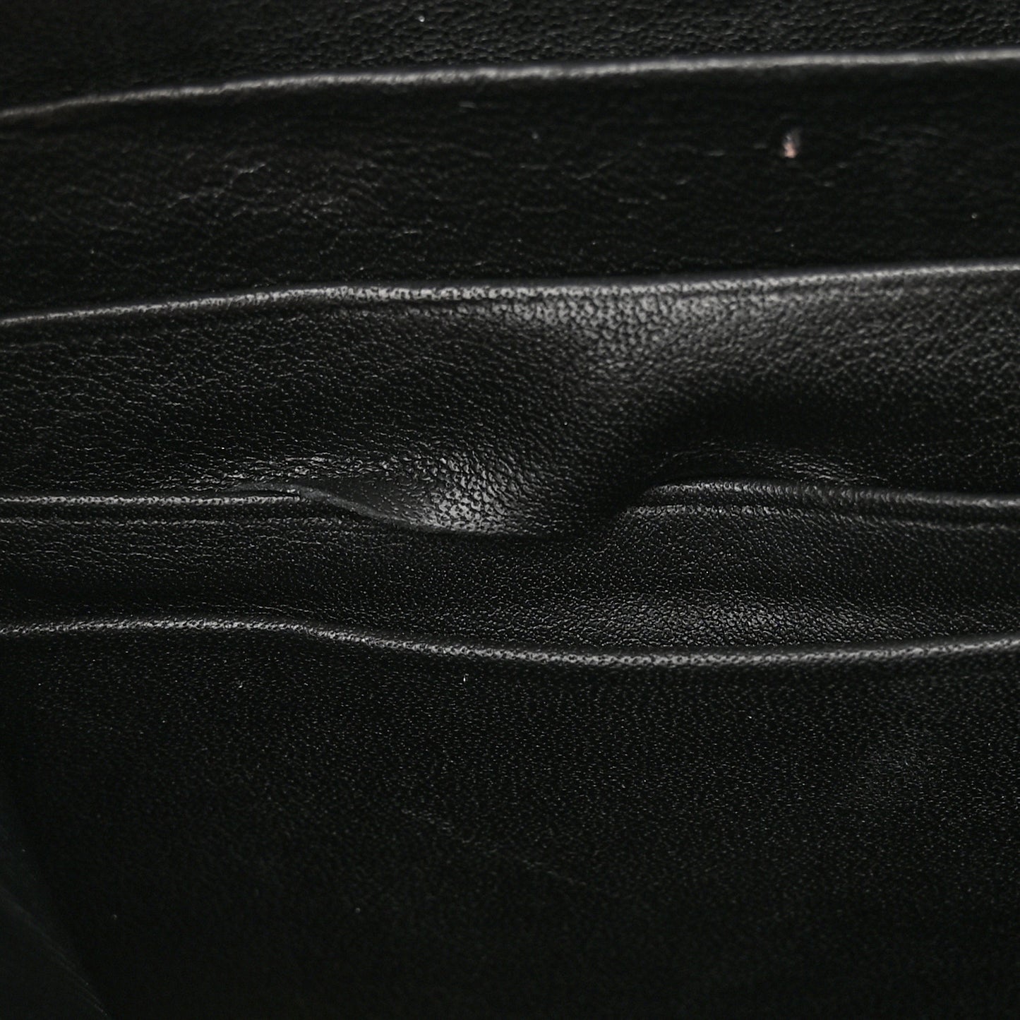 Patent Cannage Lady Dior Continental Wallet Black