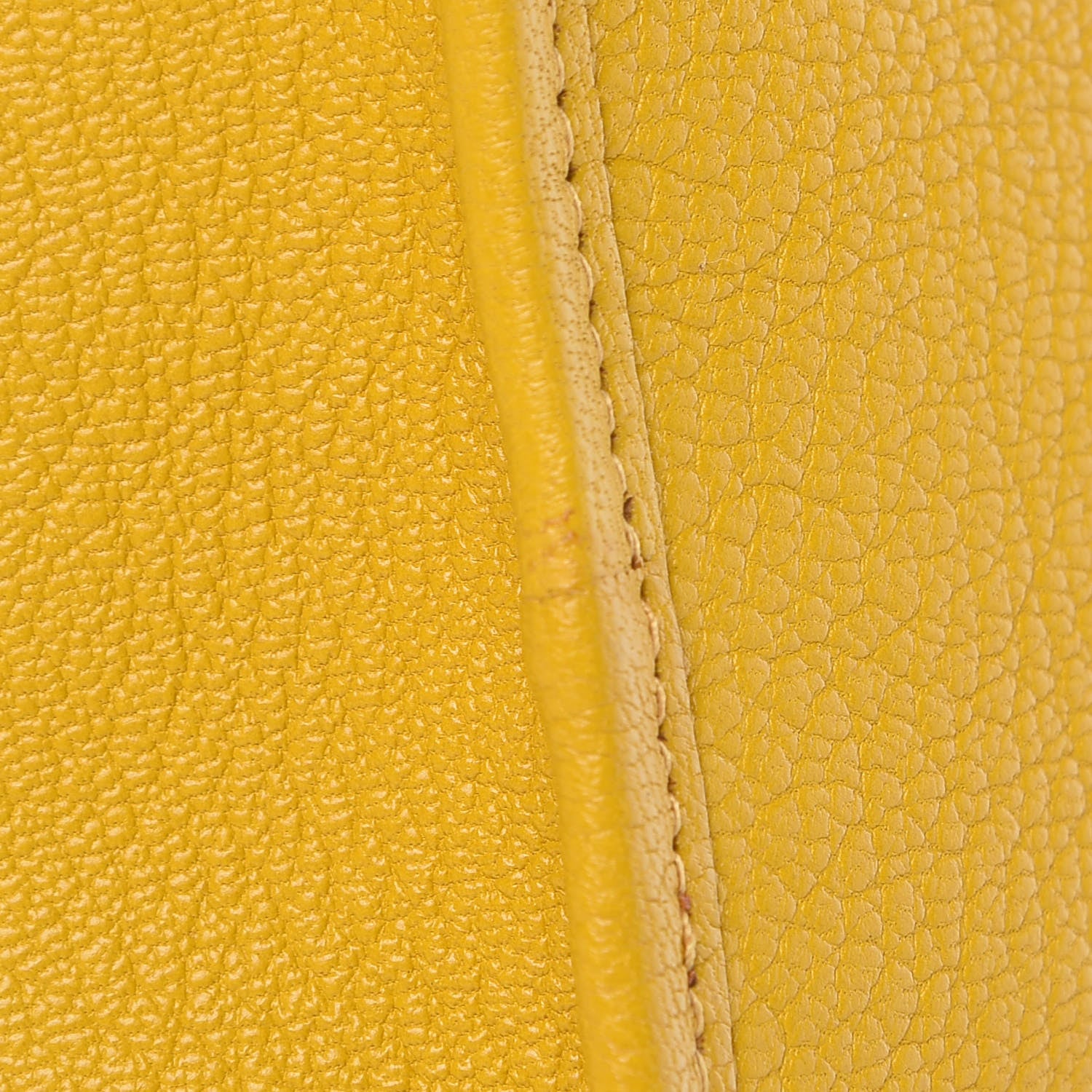 Balenciaga Chevre Silver Metallic Edge Hardware City Jaune Epi 11 of 11