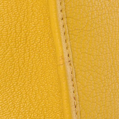 Balenciaga Chevre Silver Metallic Edge Hardware City Jaune Epi 11 of 11