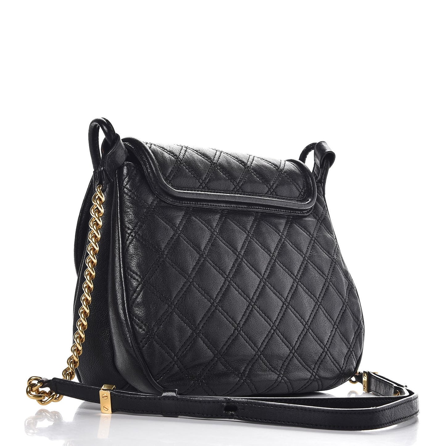 Lacquered Lambskin Cooper Black