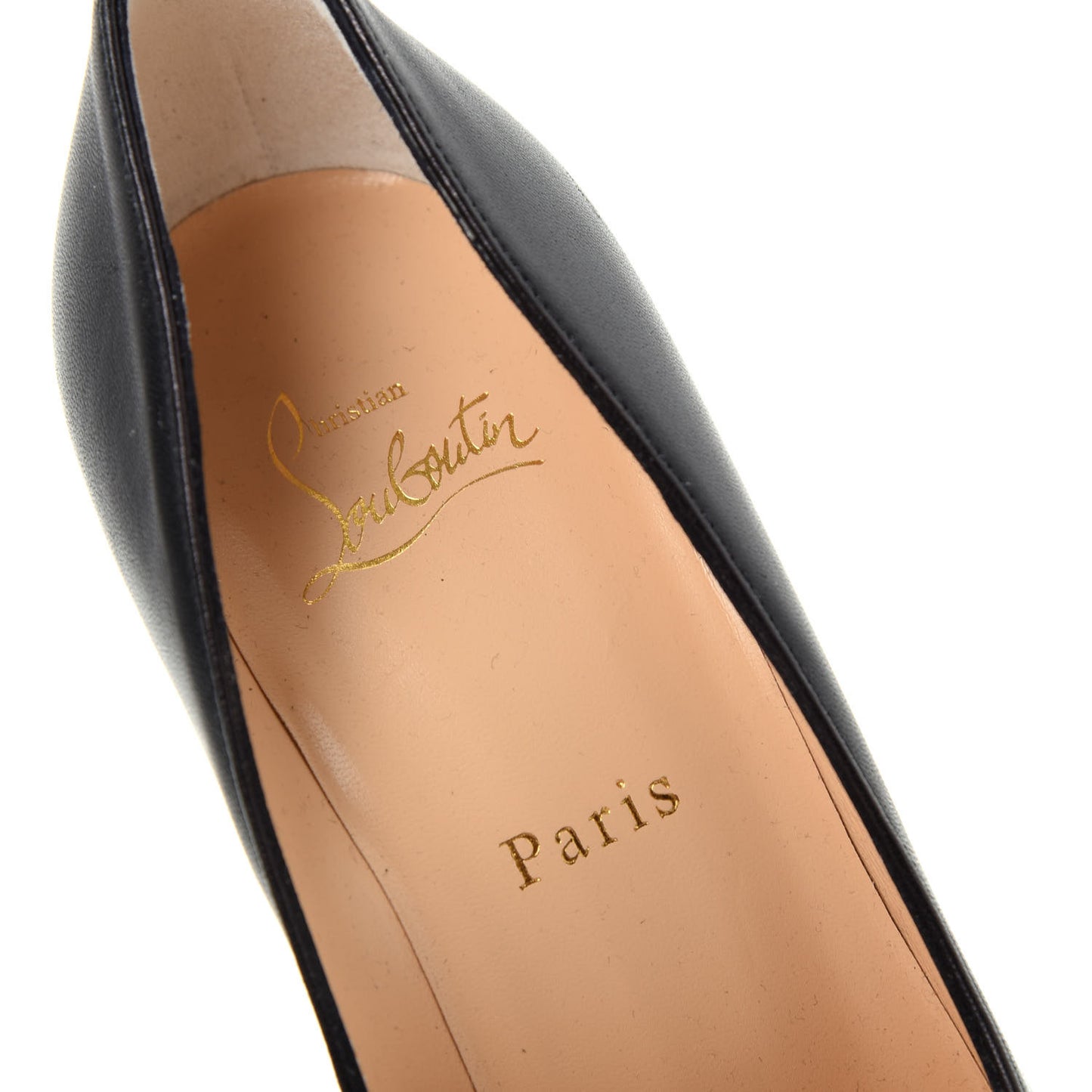 Shiny Nappa Pigalle Follies 100 Pumps 37.5 Black