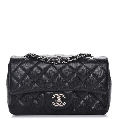 Chanel Caviar Quilted Mini Rectangular Flap Black 1 of 7