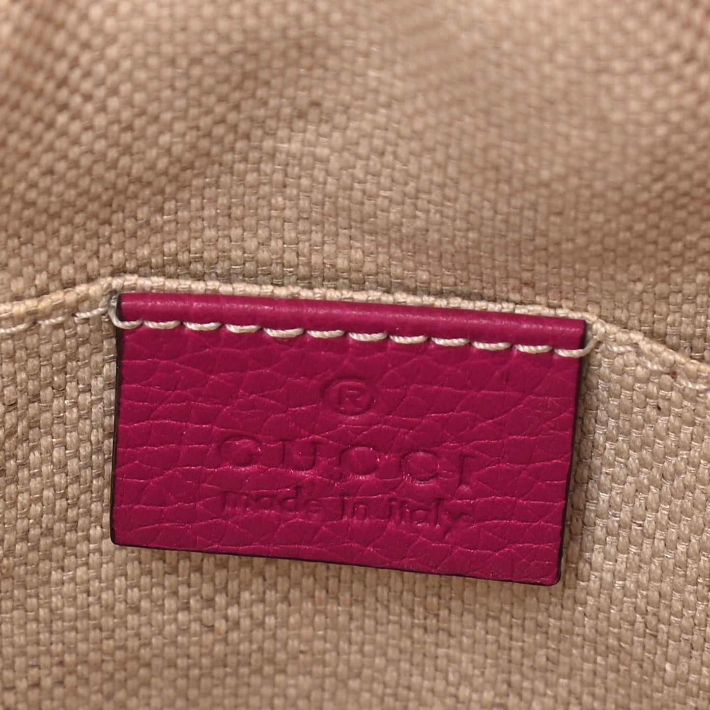 Cellarius Calfskin Mini Soho Chain Bag Bright Bouganville