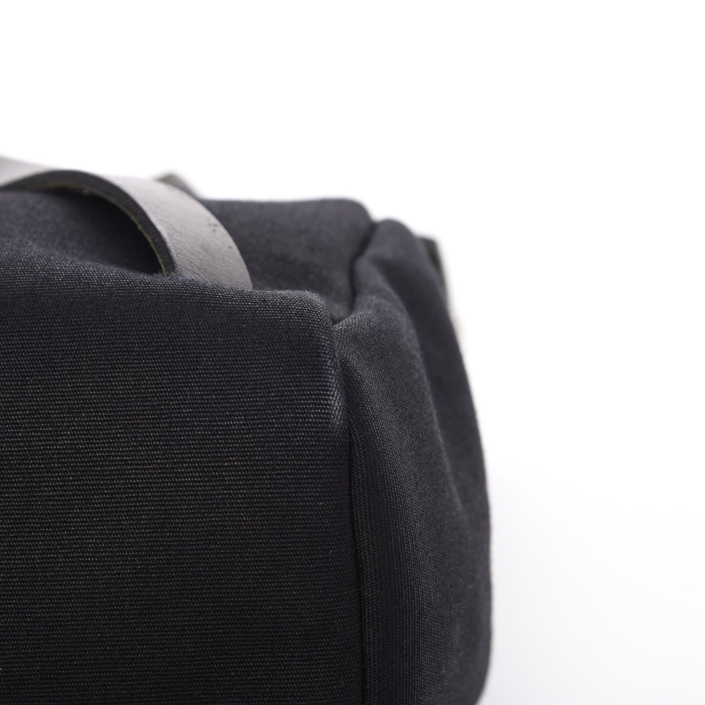 Toile Vache Calfskin Herbag 30 PM Backpack Black