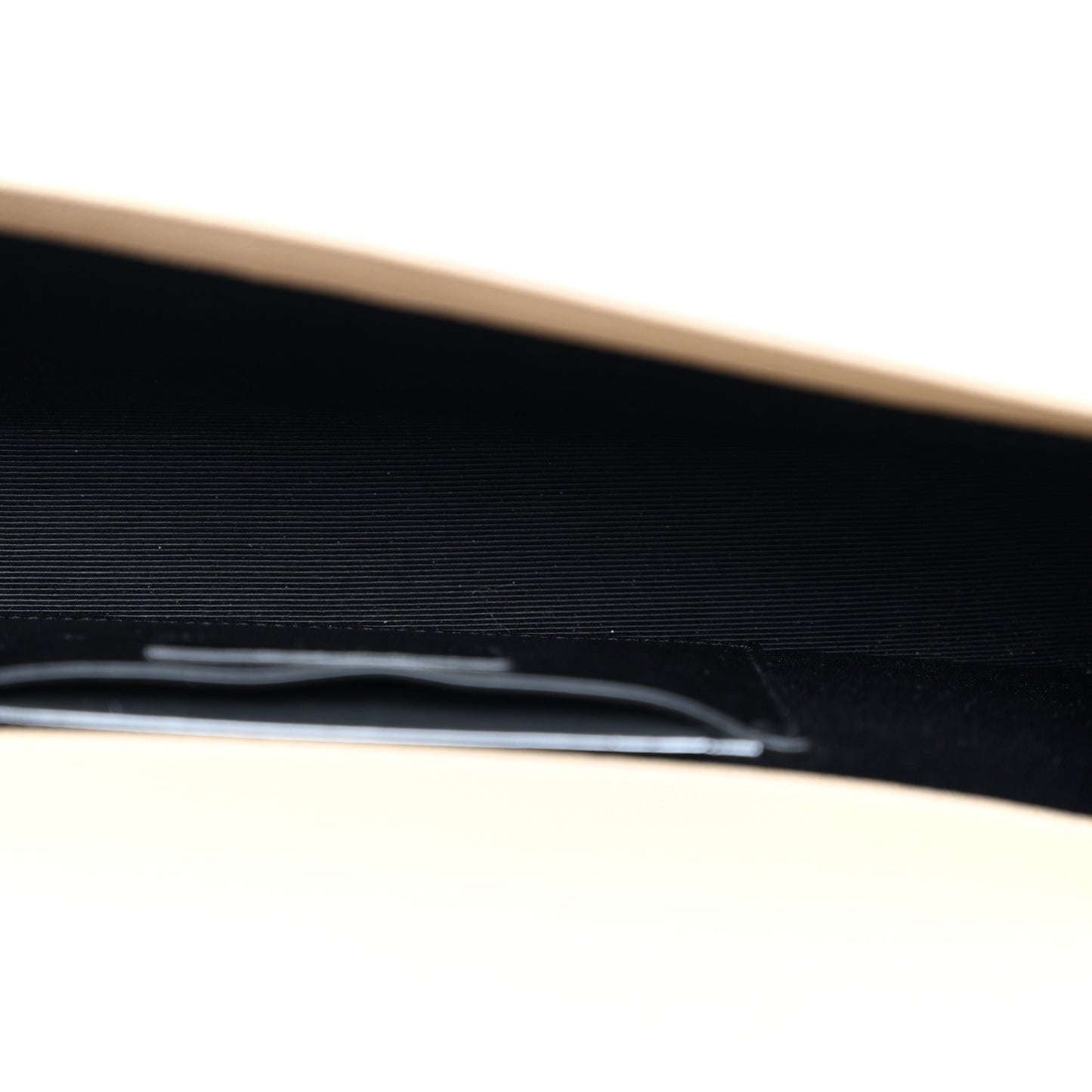 Grain De Poudre Classic Monogram Cassandre Clutch Nude Powder