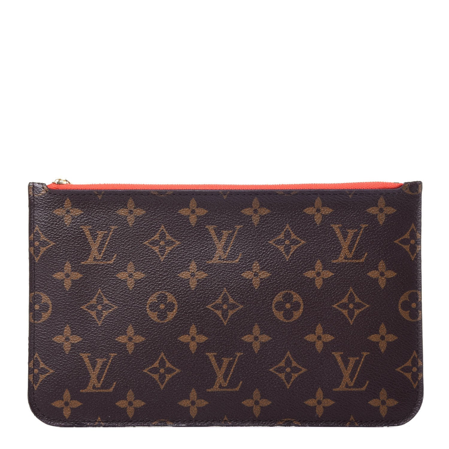 Louis Vuitton Monogram Neverfull MM GM Pochette Piment 1 of 13