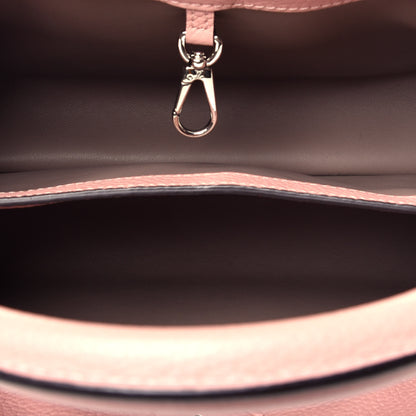 Louis Vuitton Taurillon Capucines PM Magnolia 6 of 9
