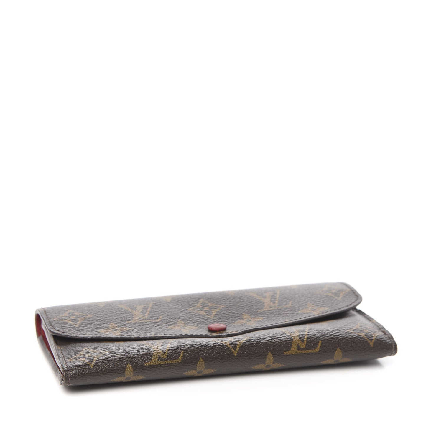 Monogram Emilie Wallet Red